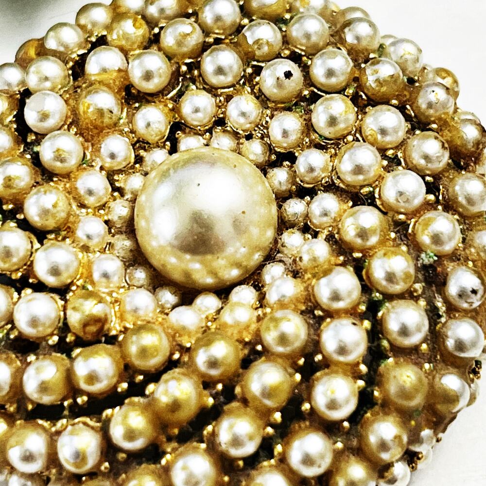 ART Arthur Pepper Vintage Pearl Brooch Pin - Picture 4 of 7